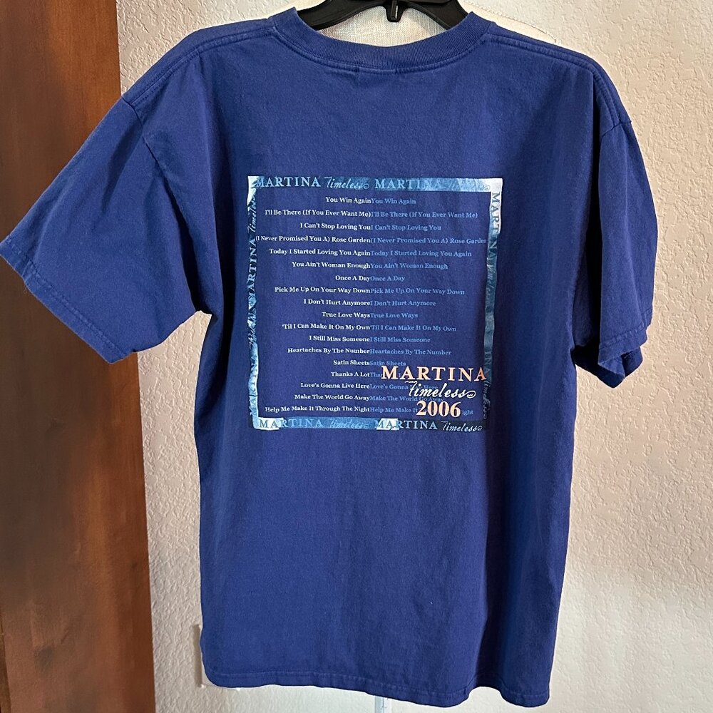 MARTINA MCBRIDE 2006TIMELESS TOUR TEE - Picture 2 of 5